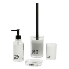 Dispenser Jabón Líquido Vidrio Mate Hand Soap en internet