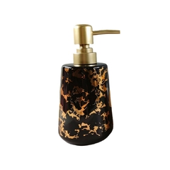 Dispenser jabón Cerámica con Dorado - comprar online