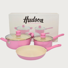 Bateria Hudson Rosa Pastel - tienda online