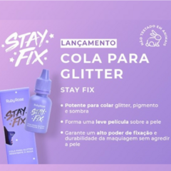 Cola de glitter Ruby rose Stay Fix - comprar online