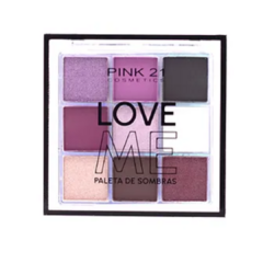 Paleta de sombras PINK 21 Love me