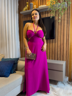 VESTIDO DALLAS FUCSIA