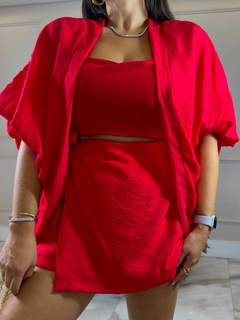 CONJUNTO BELLS VERMELHO - comprar online