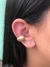 Piercing fake trançado dourado - comprar online