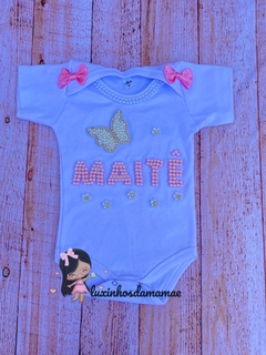 Body luxo com Nome da Princesa Bordado - comprar online