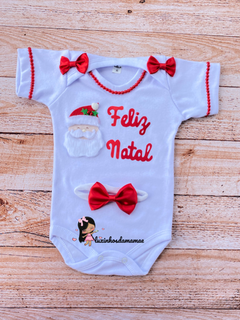 Conjunto Natal Papai Noel Pelúcia na internet