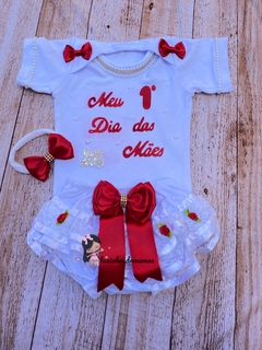 conjunto body + calcinha meu 1 dia das mães