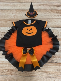 conjunto abóbora Halloween - comprar online