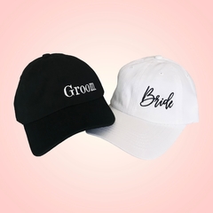 2 Gorras para Novios Bride & Groom