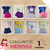 Kit Sortido 8 Peças de Roupas Infantil Menina/Menino - 4 Camisetas + 4 Bermudas - comprar online