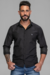 Camisa Social Elegance ML Lisa Slim Fit Alfajor Preta