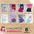 Kit Sortido 8 Peças de Roupas Infantil Menina/Menino - 4 Camisetas + 4 Bermudas