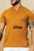 Camiseta Ziper Minimalista