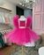 Vestido Infantil Pink Glitter