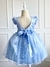 Vestido Infantil Princesa Azul Serenity - Babyleen