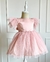 Vestido Infantil Fadinha Rosé