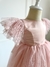 Vestido Infantil Fadinha Rosé na internet