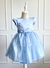 Vestido Infantil Princesa Azul Serenity