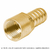 Adaptador hembra de laton 3/4" para poliducto, Foset