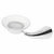 Jabonera metalica con plato de vidrio, Foset