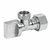 Llave angular de laton 1/2" x 1/2" para CPVC, tipo barrilito