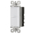 Interruptor duplex, 1 sencillo y 1 de 3 vias, linea Classic