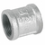 Cople reforzado de acero galvanizado de 3/4", Foset