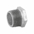 Reduccion bushing acero galvanizado 1" x 1/2", Foset