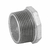 Reduccion bushing acero galvanizado 1-1/4" x 1", Foset