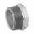 Reduccion bushing acero galvanizado 1-1/2" x 1/2", Foset