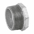 Reduccion bushing acero galvanizado 1-1/2" x 1", Foset