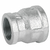 Reduccion campana acero galvanizado 1" x 3/4", Foset