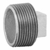 Tapon macho 1-1/4" de acero galvanizado, Foset