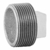 Tapon macho 1-1/2" de acero galvanizado, Foset