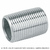 Niple de acero galvanizado 1-1/4" cuerda corrida, Foset