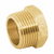 Reduccion bushing de laton, 1" x 3/4", Foset