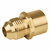 Conector flare soldable de laton, 3/8" x 1/2", Foset