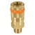 Cople de laton, cuerda 1/4 NPT, macho, Truper