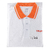 Playera tipo polo dry fit blanca, para caballero, talla M - comprar en línea