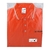 Playera tipo polo dry fit naranja, para dama, talla G - comprar en línea