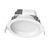 Luminario LED empotrado redondo de 5 W, luz calida, Volteck