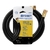 Manguera para gas 3/8" flexible negra de 2 m, con conexion