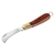 Cuchillo abatible 8" para electricista mango madera, Truper