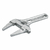 Llave ajustable 8' para plomero apertura 3", Truper