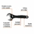 Llave ajustable (perico) 6" profesional pavonada, Expert 15500 - FERRETERIAS CORESI