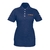 Playera tipo polo azul, para dama, talla CH, Truper