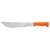 Machete rambo 12' cacha remachada naranja, Truper