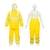 Conjunto impermeable doble capa amarillo con reflejante, M