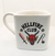 caneca geek de porcelana estampada licenciada stranger things hellfire club