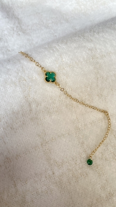 Pulseira Van Cleef verde